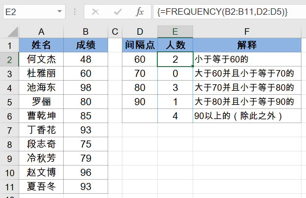 五分钟，学会三个常用函数公式