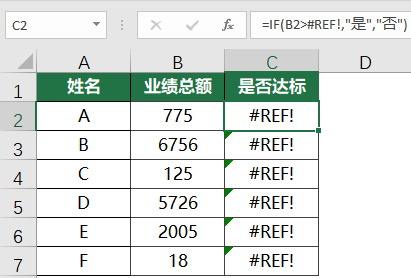 Excel公式错误的5种案例及解决办法！