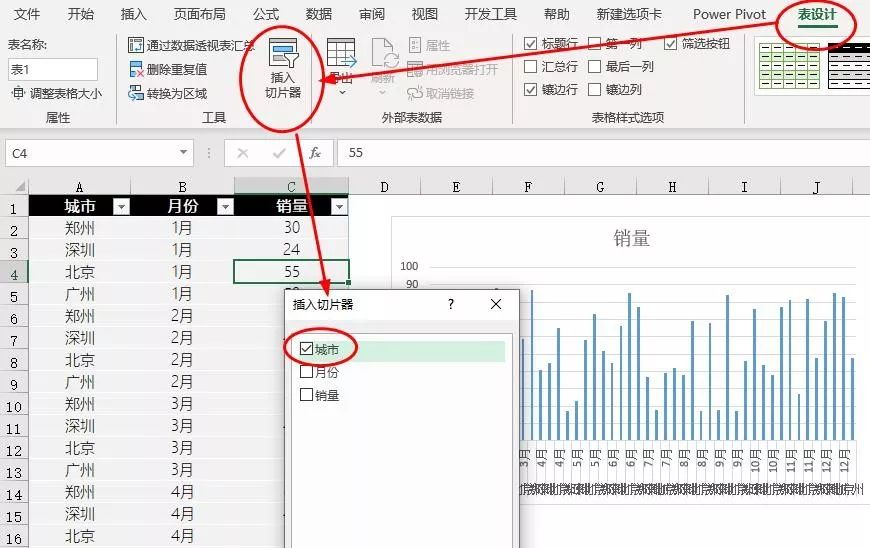 用数据透视表 Out了，这才是Excel动态图表最简单做法