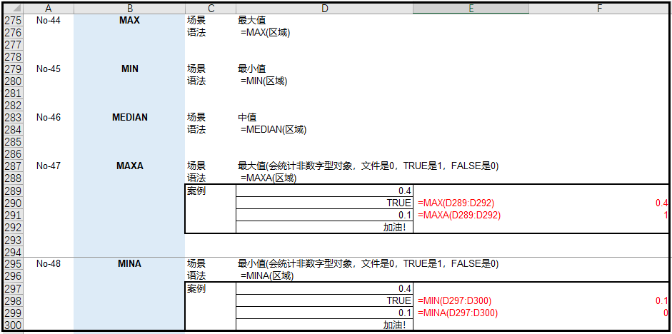 职场表哥表姐最常用的《36个Excel函数》