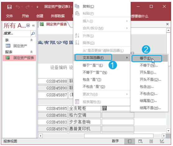 教程 | 在Access报表中也能排序、汇总和筛选数据