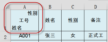 斜线表头，看完不愁