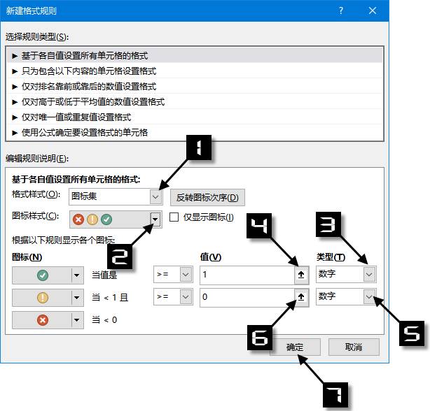 用条件格式标记完成进度