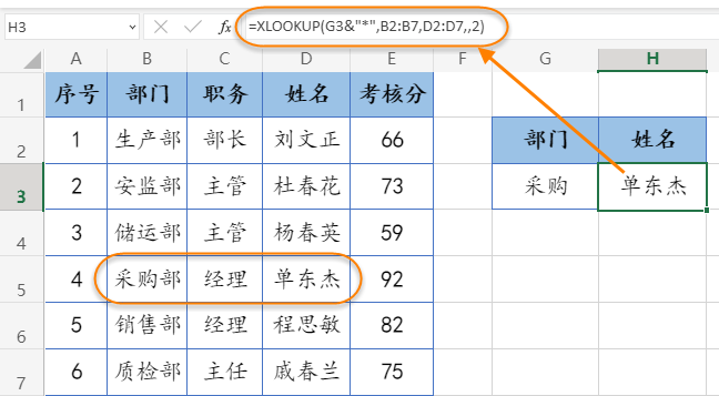 XLOOKUP函数从头学