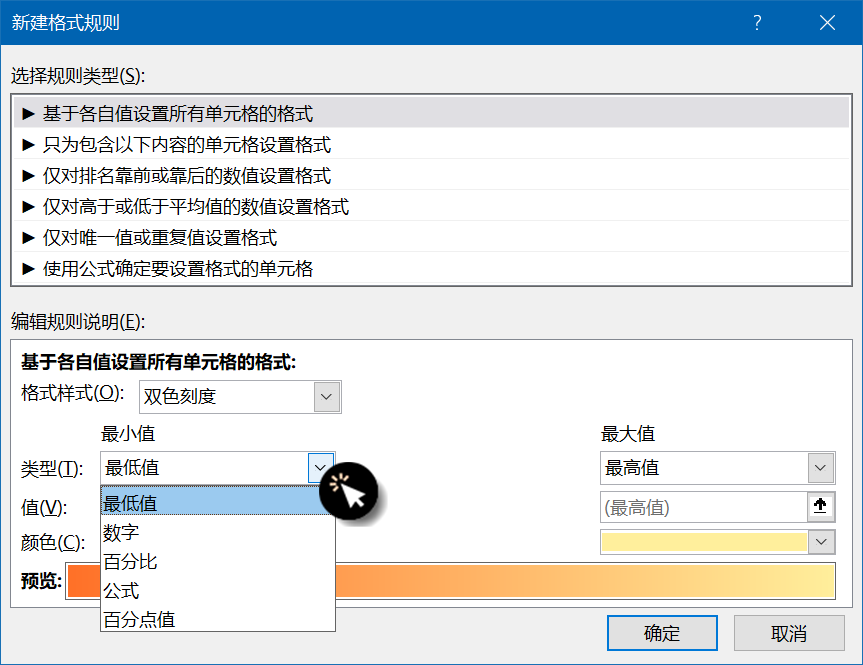 认识条件格式