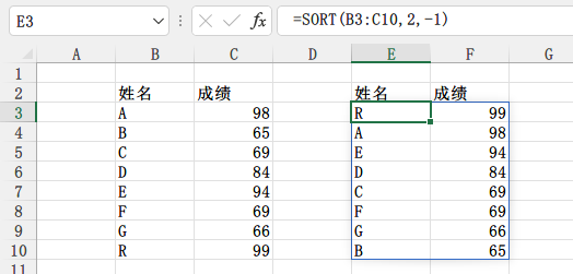 Excel教程：排序函数详解