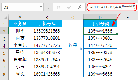 Excel教程：手机号码的显示方式，这些方法你都会了吗？