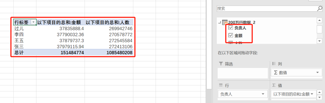 Excel教程：从系统导出来的两百万行数据，你统计了一天，她只需一秒