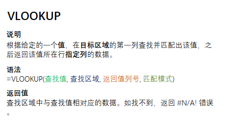 函数详解 | VLOOKUP 函数：最为人熟知的侦探