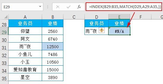 Excel教程：绝配组合INDEX+MATCH，职场必会