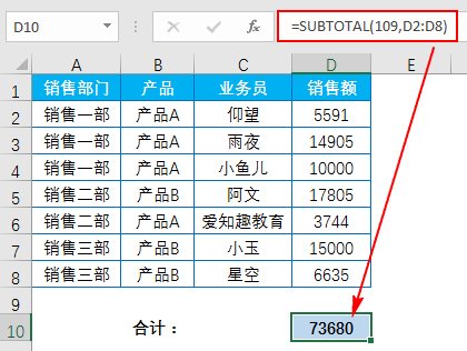 Excel教程：最经典的求和公式，别说你还不会 Excel神技能!