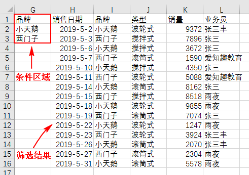 Excel教程：十个案例带你领略excel高级筛选的风采 Excel神技能