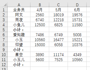 Excel教程：8个操作，看你是excel小白还是大神