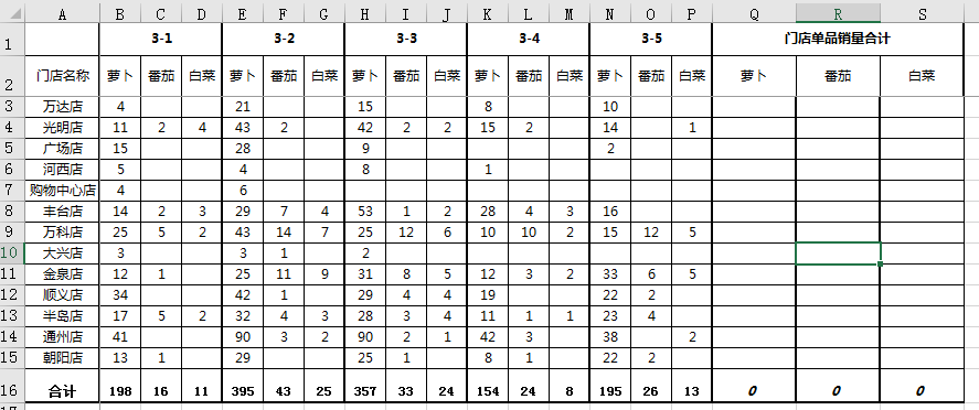 EXCEL教程：隔列求和，你会吗？