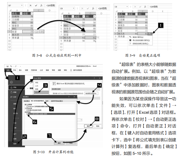 表格和结构化引用