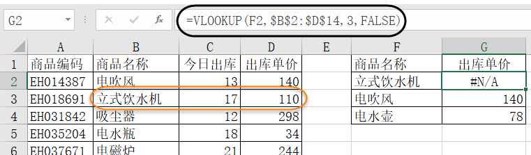 VLOOKUP出错？几个常见原因整理全了