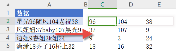 WPS新出的TEXTSPLIT函数，比分列好用一百倍