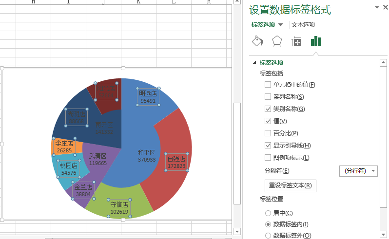 Excel教程：快速制作双层饼图