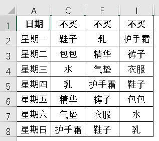 Excel教程：横向筛选，90%的人不会