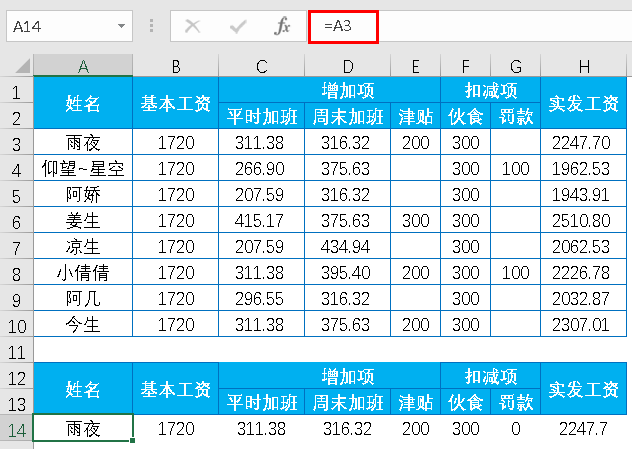 Excel教程：经典案例再现