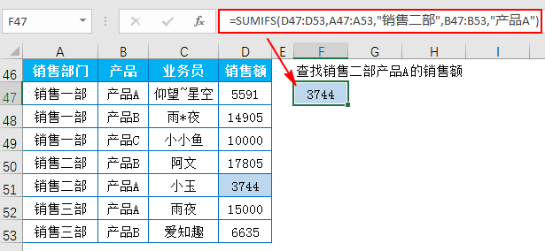 Excel教程：厉害了,我的SUMIFS函数