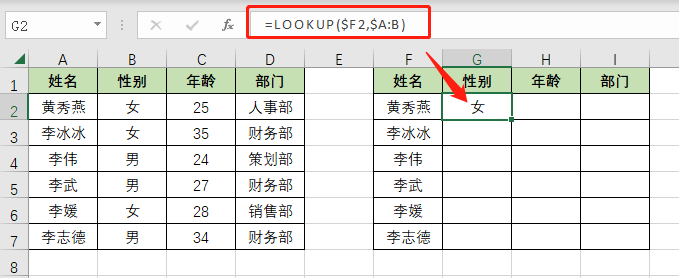 Lookup函数最经典的11种用法