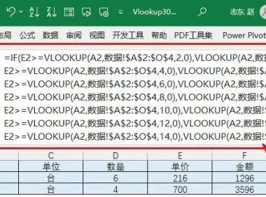 哪位高人发现Vlookup函数这个用法，太变态了….